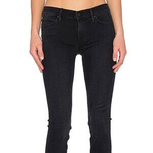 👖 MOTHER Denim - Rascal Ankle Snippet Frayed Hem - Faded Charcoal - Size 27